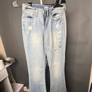 Tokyo Darling High Waisted Flare Jeans 0 Reg